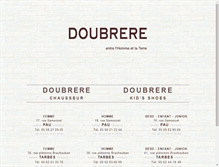 Tablet Screenshot of doubrere.com